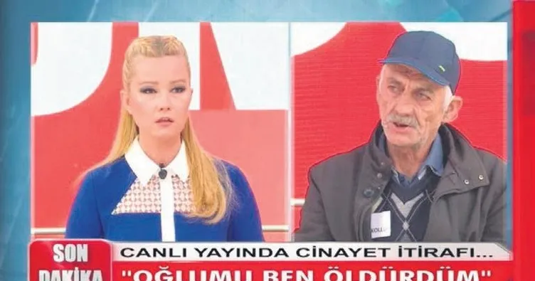 Oğlumu ben öldürdüm