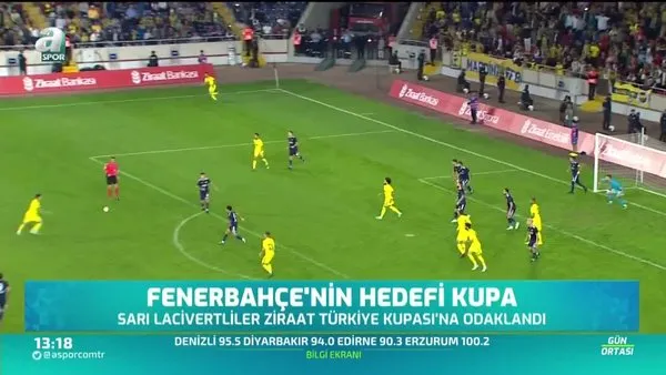 Fenerbahçe'nin hedefi kupa