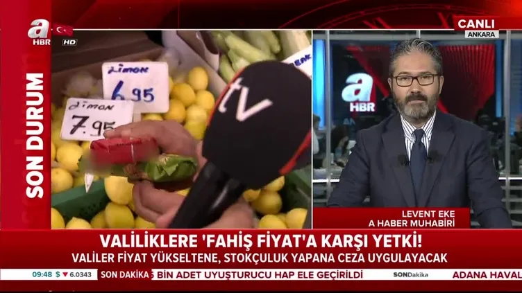Valiliklere 'Fahiş fiyat'a karşı yetki