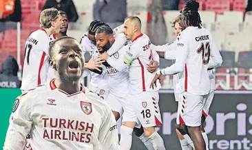 Samsunspor tarih yazıyor