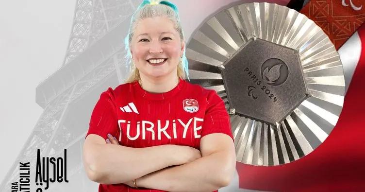 Paris 2024 Paralimpik Oyunları'nda Aysel Özgan gümüş madalya kazandı