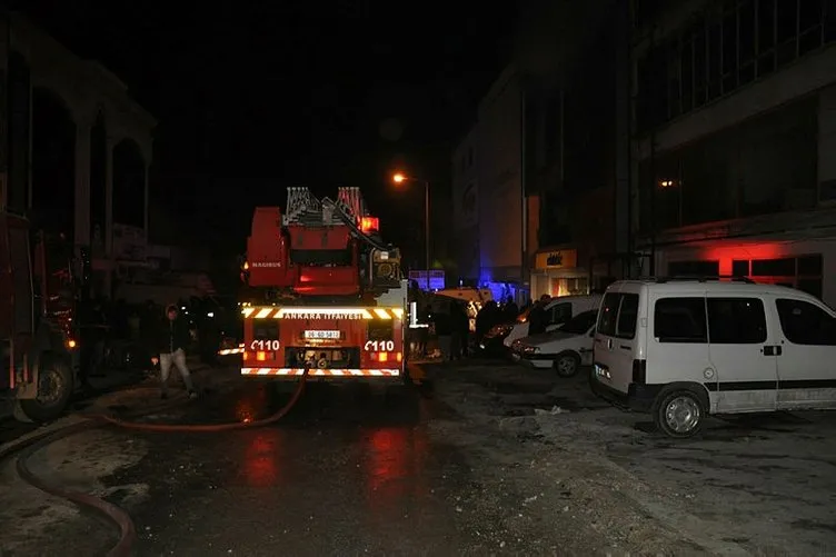 Ankara Siteler'de yangın faciası... 5 işçi hayatını kaybetti