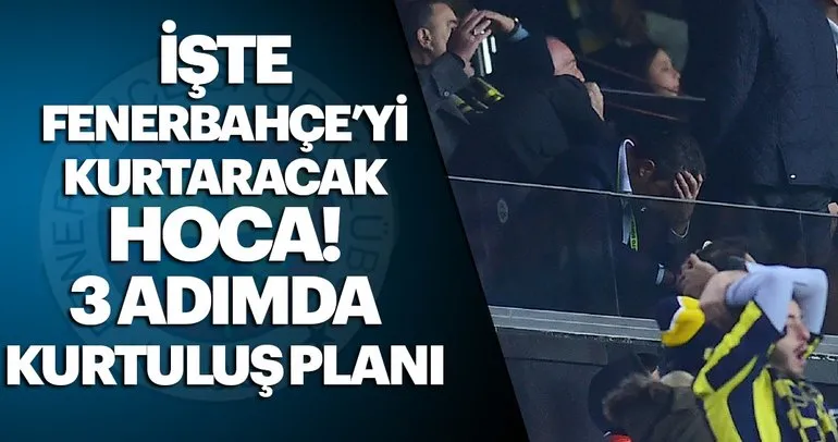 Gürcan Bilgiç: 3 adımda Fenerbahçenin kurtuluş planı