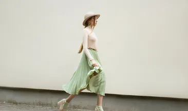 Yeniden: Pileli Etek Modası