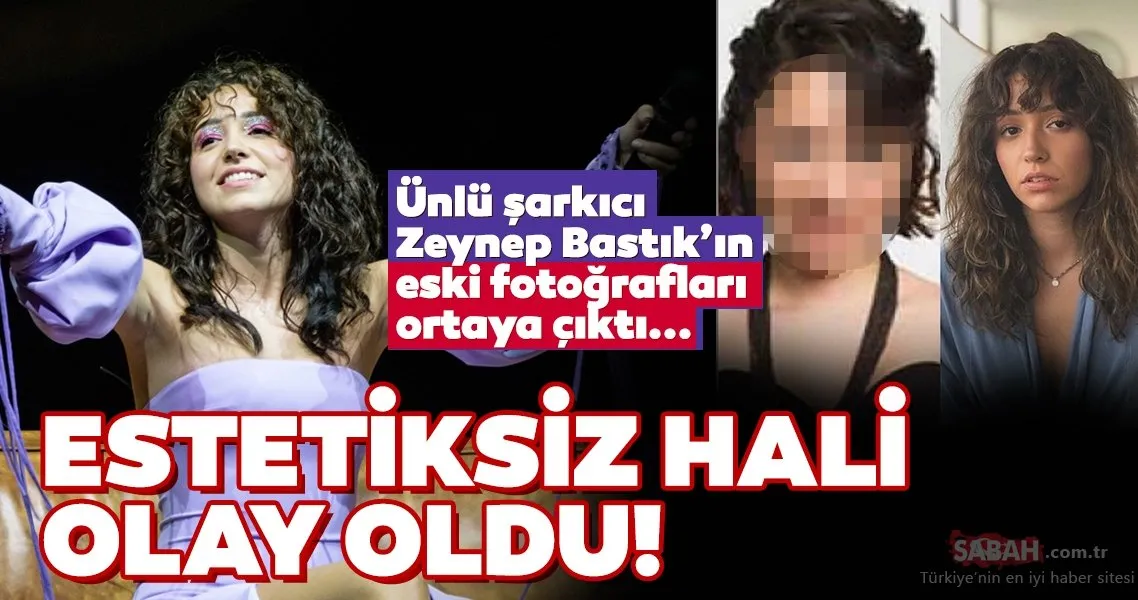 Herkes ünlü şarkıcı Zeynep Bastık�ın eski halini konuşuyor… Zeynep