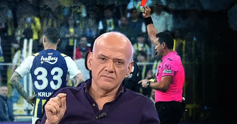 Son dakika haberi: Fenerbahçe-Beşiktaş maçı sonrası Ahmet Çakar'dan flaş sözler! Kırmızı kart kararı doğru mu?