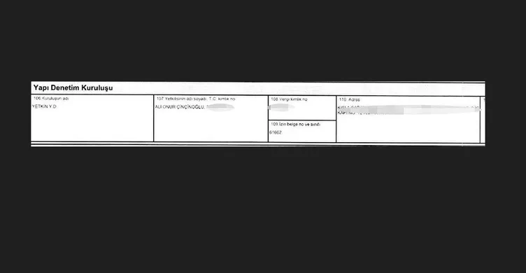 Yapı denetim sorumlusu CHP’li Lütfü Savaş’ın prensi çıktı! SABAH, Rönesans Rezidans’ın yapı ruhsat kayıtlarına ulaştı