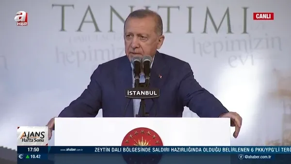 Son dakika: Başkan Erdoğan’dan yurt provokasyonuna tepki: Yalan kampanya yürütülüyor