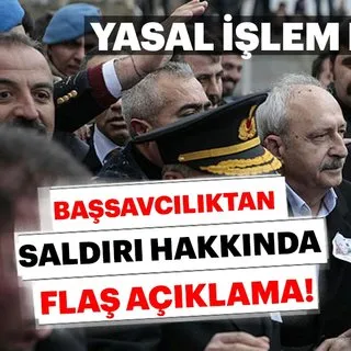 SON DAKİKA: Ankara Cumhuriyet Başsavcılığı harekete geçti! Kılıçdaroğlu'na saldırı hakkında...