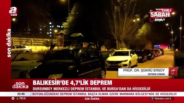 Balıkesir’de 4,7’lik deprem İstanbul’da da hissedildi! Uzmandan ilk açıklama