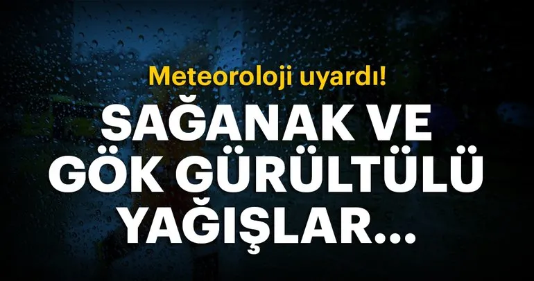 Meteoroloji’den son dakika hava durumu açıklaması! | İstanbul bugün havalar nasıl olacak?