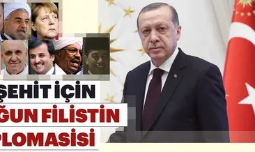 Cumhurbaşkanı Erdoğan’ın Filistin diplomasisi sürüyor