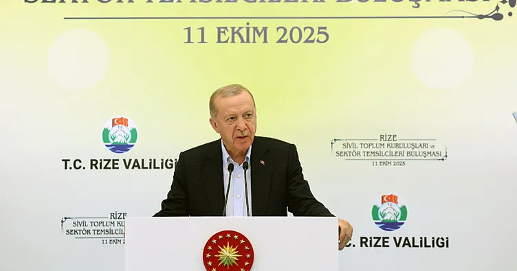 SON DAKİKA | Başkan Erdoğan: Artık dünyaya öncülük eden bir Türkiye var