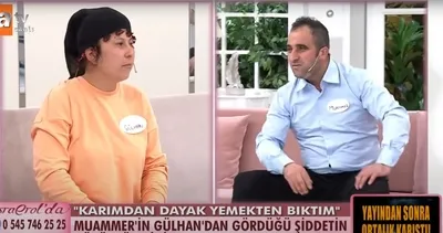 ’Karımdan dayak yemekten bıktım’ Esra Erol’da şok sözler!