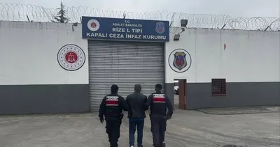 Rize'de aranan 2 şahıs jandarma tarafından yakalandı #rize