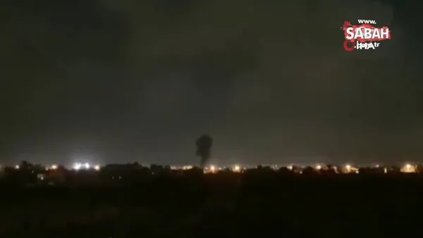 İsrail savaş uçakları Gazze’yi vurdu | Video
