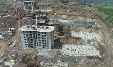 Doğanşehir’de deprem konutlarından 350’si ay sonuna yetiştirilecek
