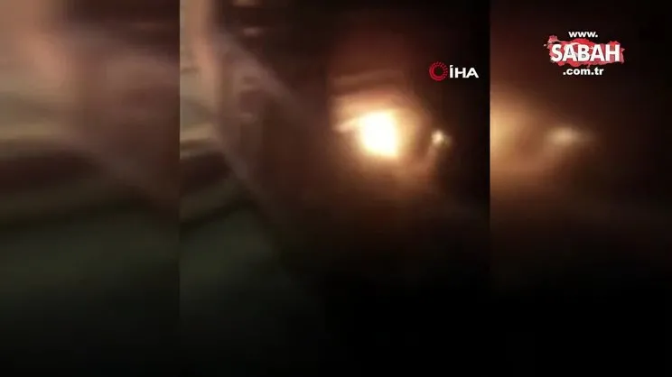 Sosyal medyada canlı yayını açıp evini ateşe verdi