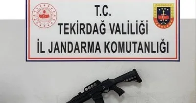 Jandarmadan uyuşturucu ve silah baskını #tekirdag