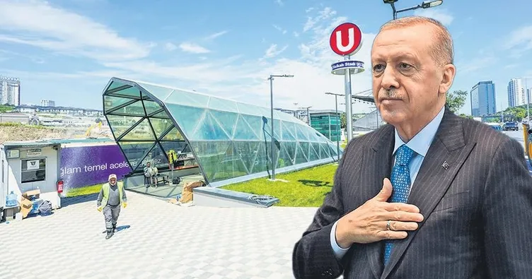 Halkalı-Arnavutköy metro hattı hizmete açılıyor