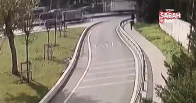 Özbek kadına kapkaç şoku kamerada | Video