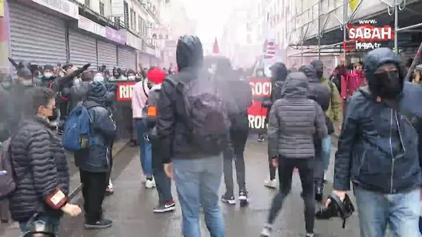 Paris'te ırkçılık ve aşırı sağ karşıtı protesto | Video