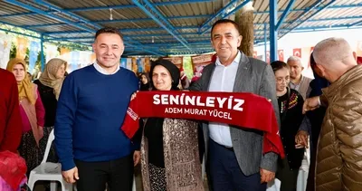 Alanya’da kırsalda Başkan Yücel coşkusu