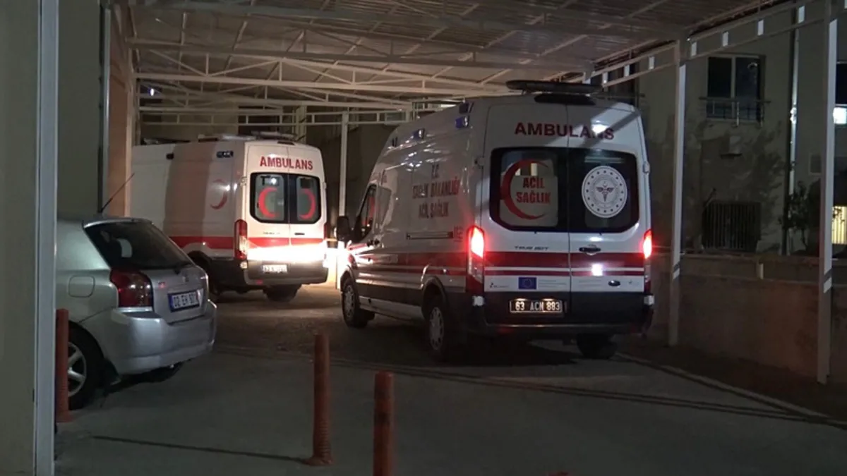 Siverek'te şarampole devrilen araçta 3 kişi yaralandı