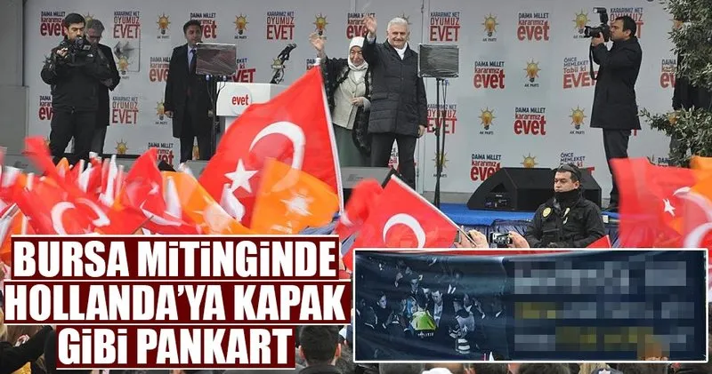 Bursa Da Anlamli Pankart Son Dakika Haberler
