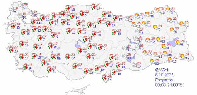 SON DAKİKA | Meteoroloji uyardı! Yunanistan'dan 'siklon dalgası' geliyor! Kuvvetli sağanak ve fırtına kapıda!