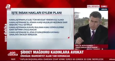 SON DAKİKA: Türkiye Barolar Birliği Başkanı Metin Feyzioğlu İnsan Hakları Eylem Planı’nın detaylarını değerlendirdi... | Video
