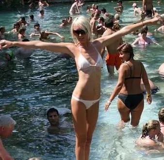 Pamukkale’yi güzeller bastı