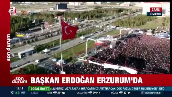 Son dakika | Başkan Erdoğan'dan Erzurum'da önemli açıklamalar | Video