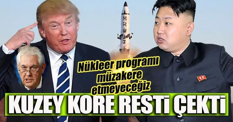Kuzey Kore’den ABD’ye yaptırım cevabı
