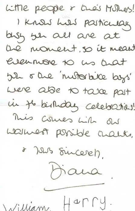 Prenses Diana’ya ait mektup satışa çıkarıldı! Prenses Diana’nın el yazısıyla yazdığı mektup...