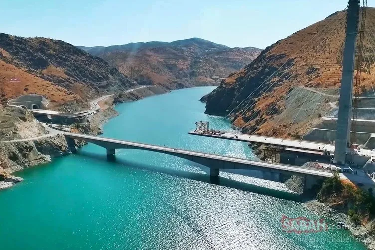SON DAKİKA Bakan müjdeyi verdi! Yeni Kömürhan Köprüsü hizmete