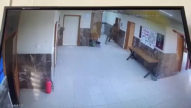 Kadın öğretmenin abisi okulu bastı: 2 öğretmeni bu yüzden tekme tokat dövdü!