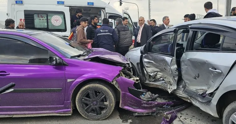Nusaybin’de aynı kavşakta iki kaza: 5 yaralı