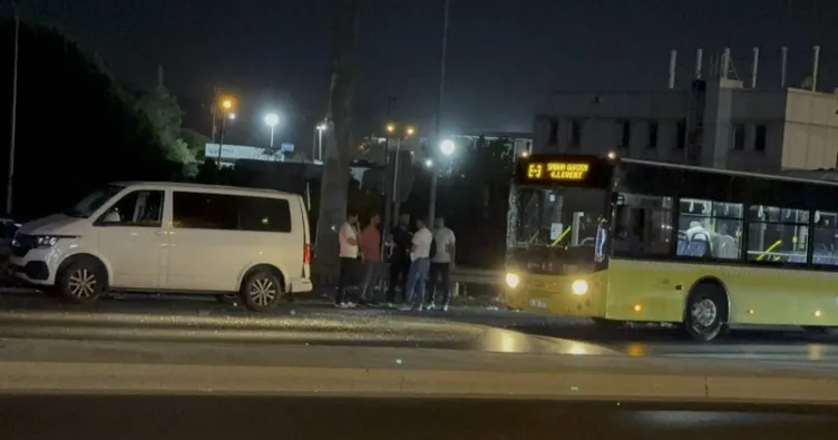 İETT otobüsü Pendik’te kaza yaptı