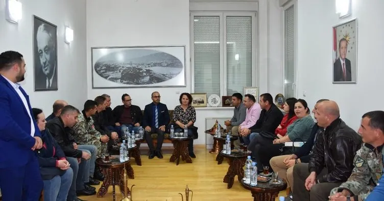 Makedon askeri personeller Türkçe öğrenmeye devam ediyor
