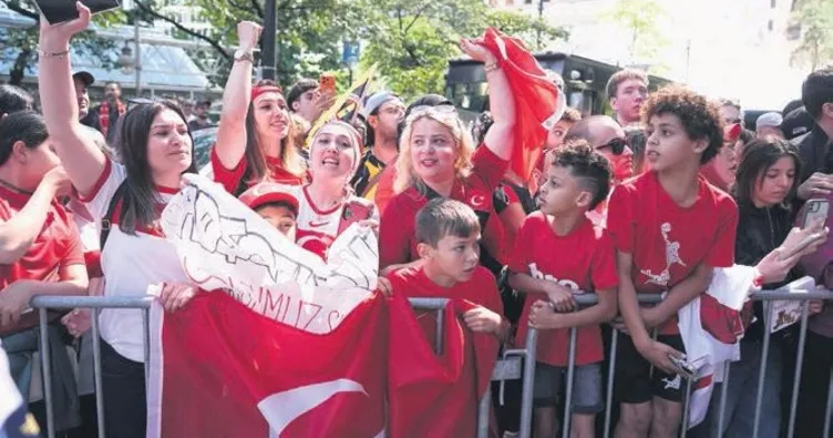 Dört bir yanda Türkiye coşkusu