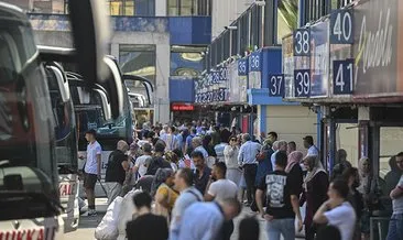 İstanbul Otogarı’nda Kurban Bayramı hareketliliği