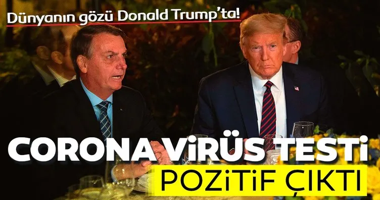 Son dakika: Dünyanın gözü Donald Trump’ta! Corona virüs testi pozitif çıktı