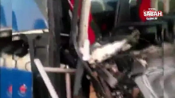Uşak’ta otobüs kazası 1 ölü, 26 yaralı