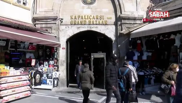 İstanbul Kapalıçarşı'da esnafa corona virüsü kontrolü | Video