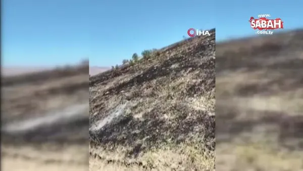 Ergani’deki örtü yangını 10 saat sonra kontrol altına alındı | Video