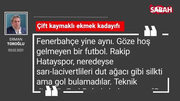 Erman Toroğlu | Çift kaymaklı ekmek kadayıfı