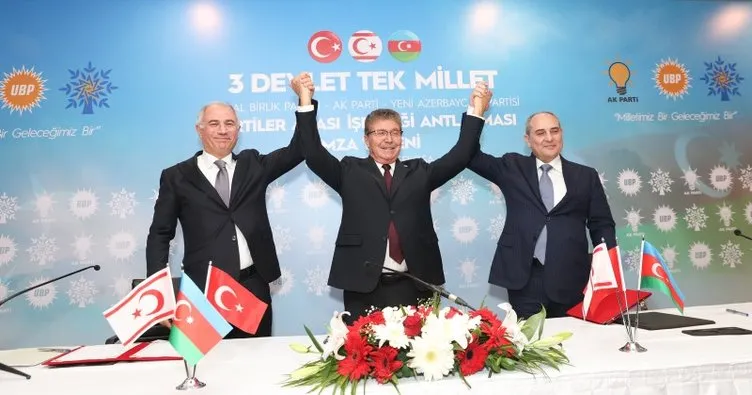Türkiye, Azerbaycan ve KKTC’deki iktidar partileri arasında işbirliği anlaşması