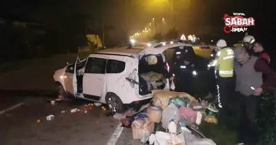 Samsun’da otomobil takla attı: 2 ağır yaralı | Video