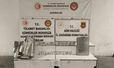 Ağrı'da Gümrük Sahası'nda operasyon: TIR'ın yakıt deposundan çıkanlar şoke etti #agri